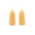 A pair of Friar Tuck pure beeswax candles. Traditionally hand dipped.