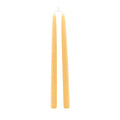 A pair of Robin Hood pure beeswax [long standard] dining candles. Traditionally hand dipped.
