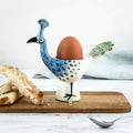 Peacock egg cup.
